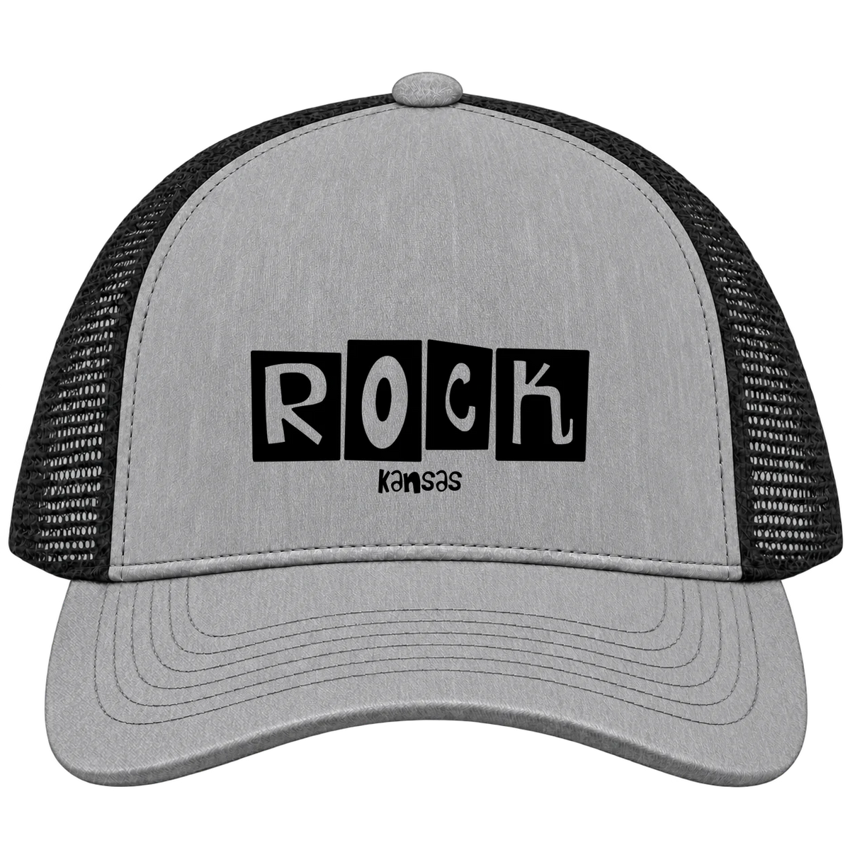 Rock, Kansas Hometown Trucker Cap
