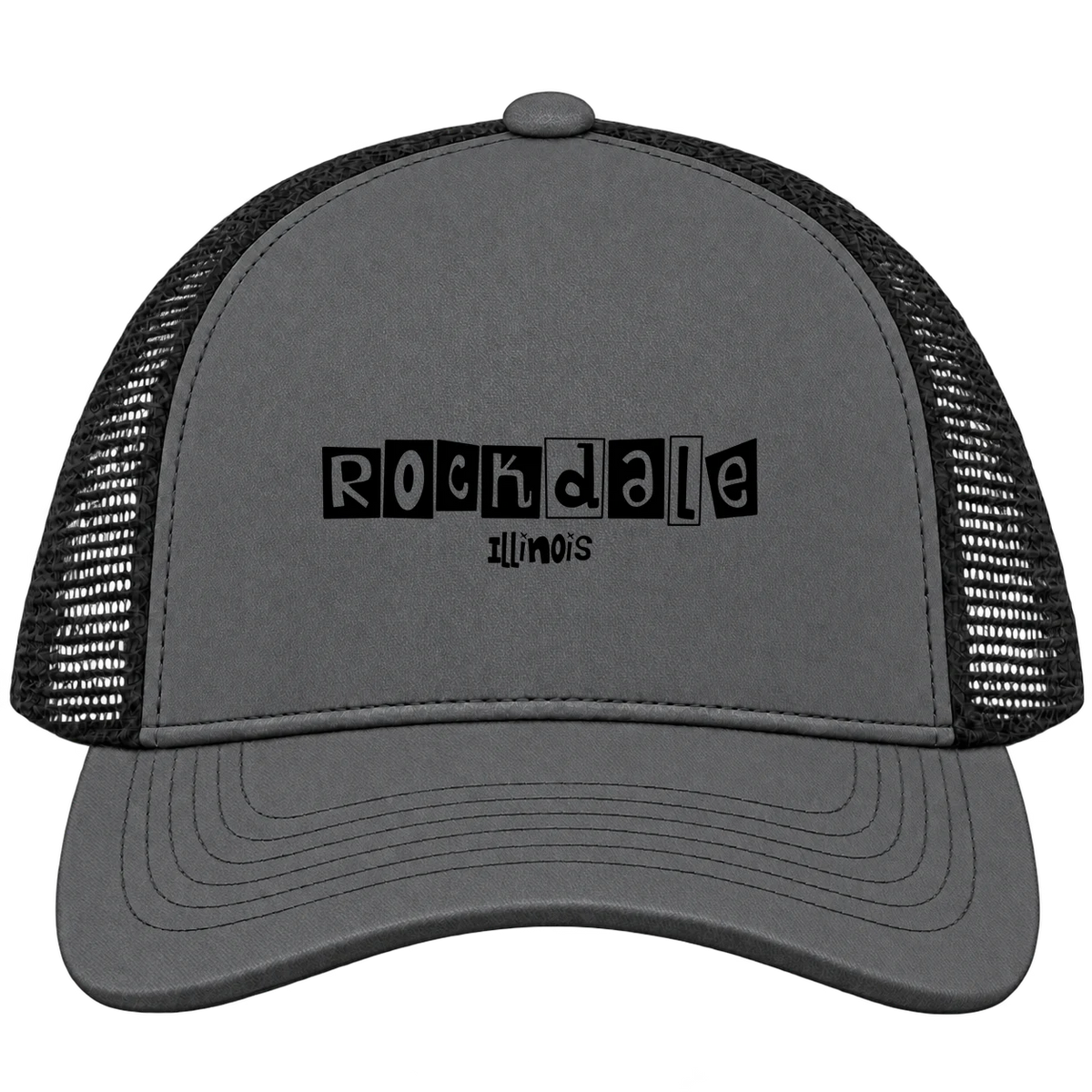 Rockdale, Illinois Hometown Trucker Cap