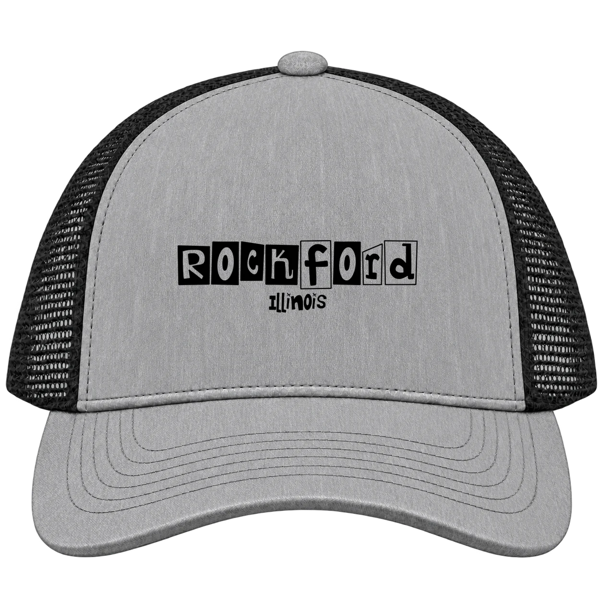 Rockford, Illinois Hometown Trucker Cap