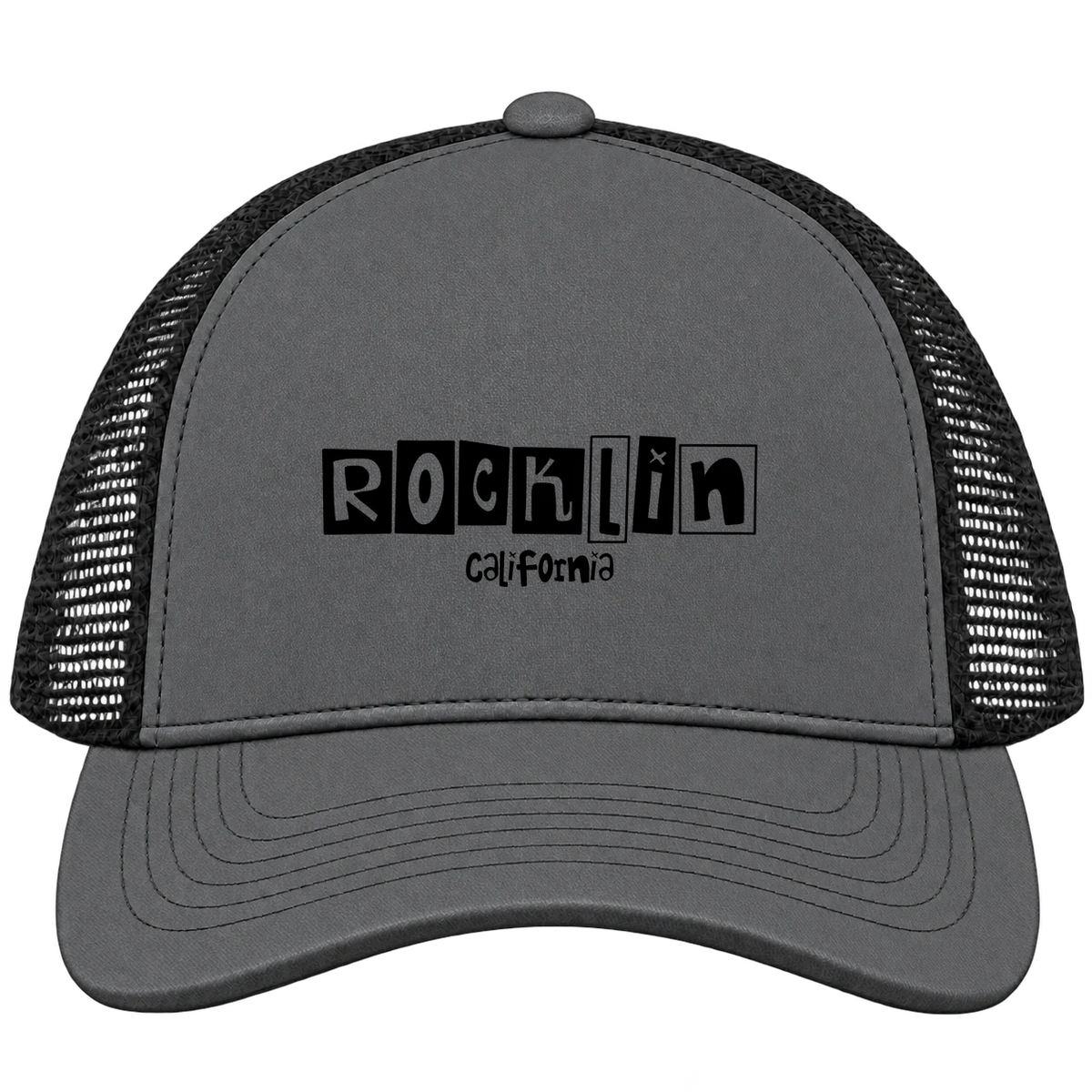 Rocklin, California Hometown Trucker Cap