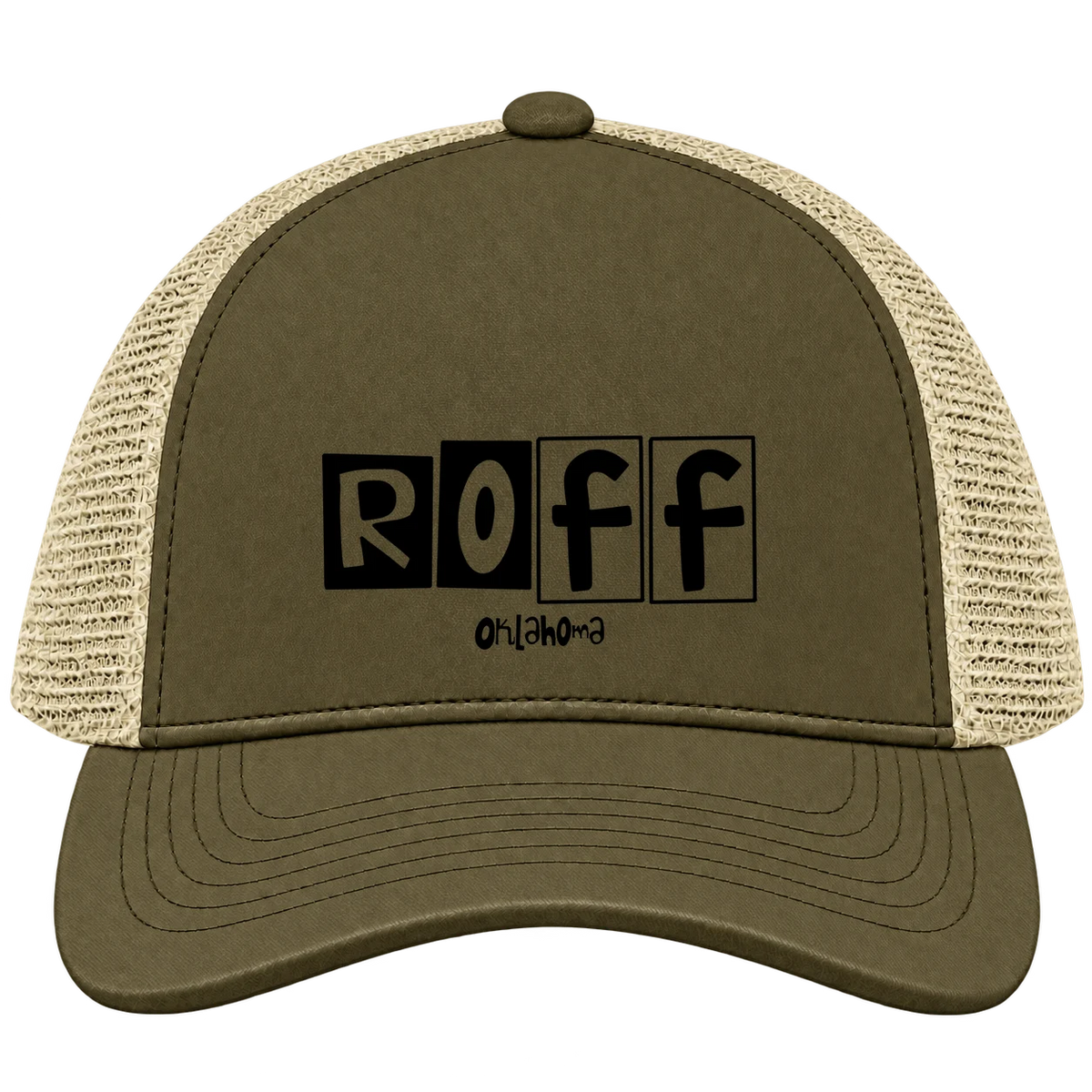 Roff, Oklahoma Hometown Trucker Cap