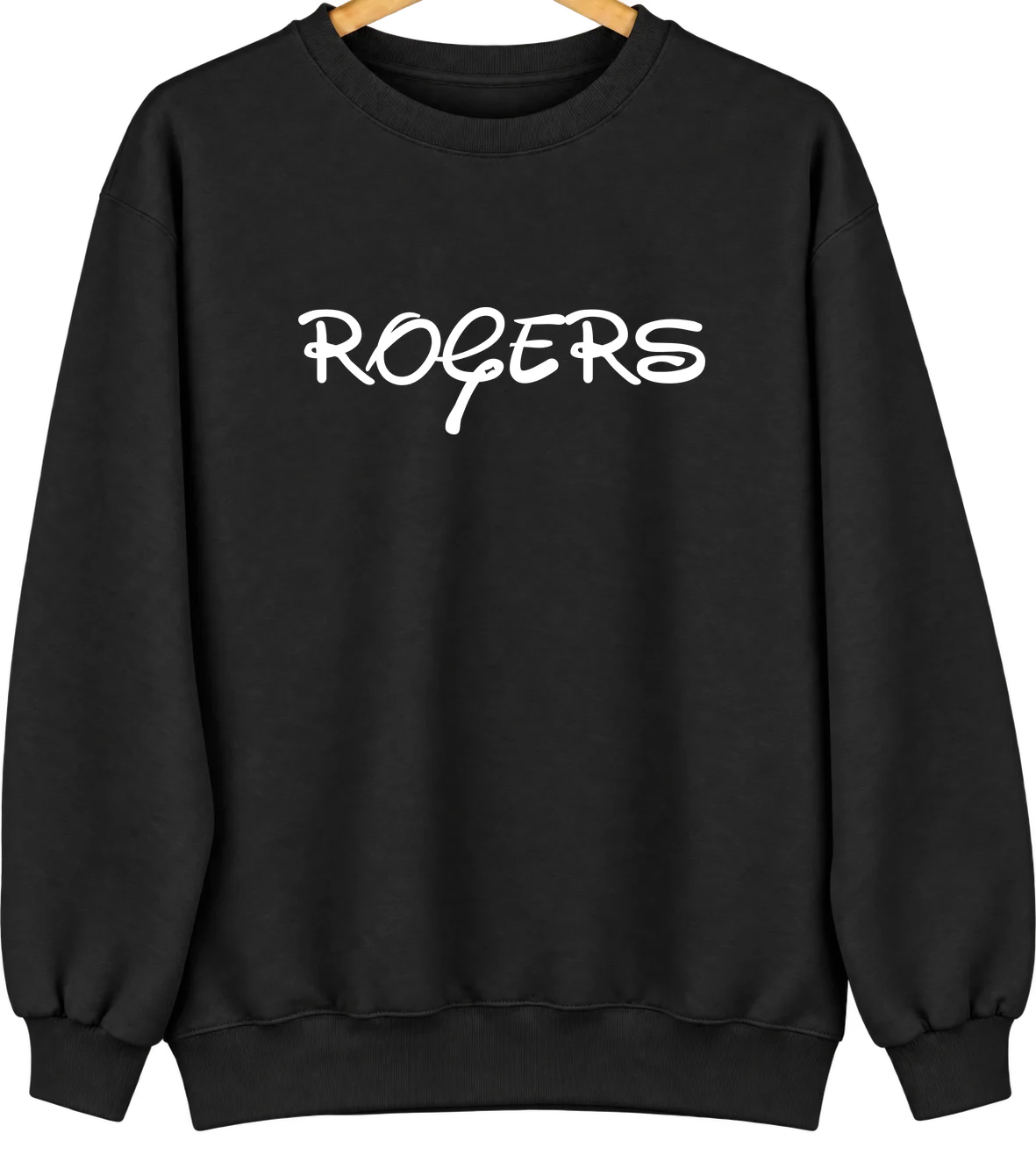 Rogers, Minnesota Hometown Crewneck — Black
