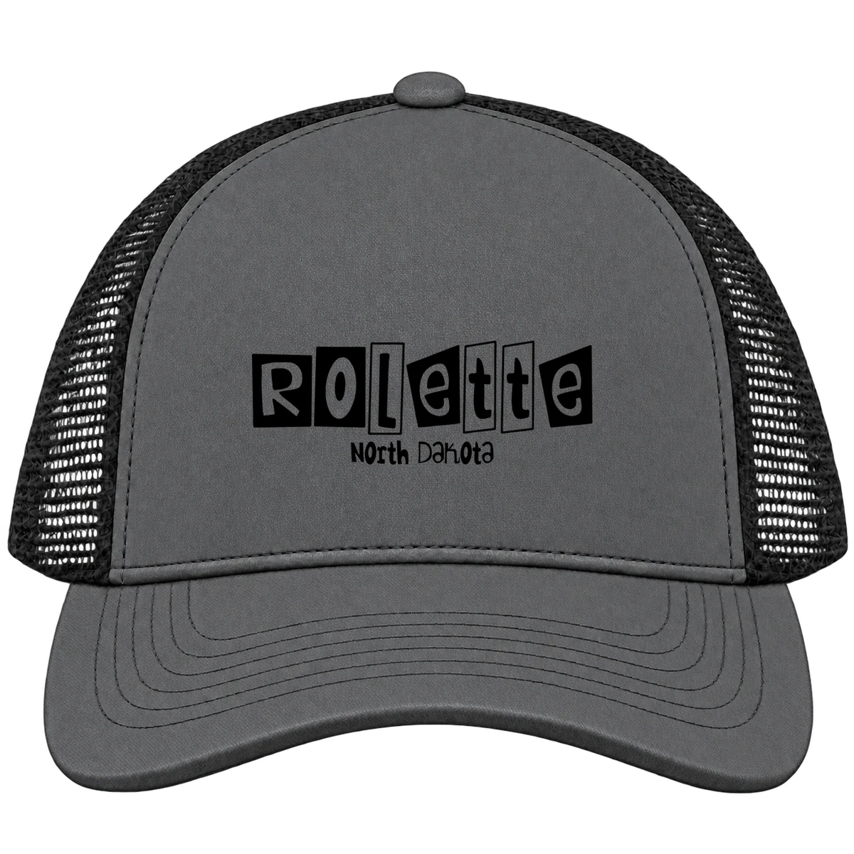 Rolette, North Dakota Hometown Trucker Cap