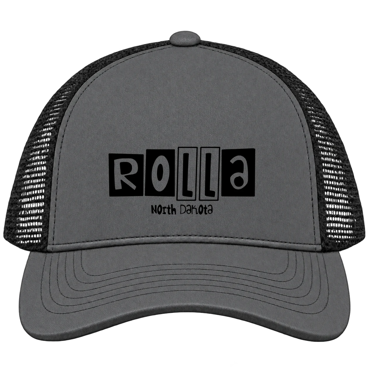 Rolla, North Dakota Hometown Trucker Cap