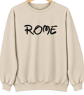 Rome, Iowa Hometown Crewneck — Sand