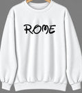 Rome, Ohio Hometown Crewneck — White
