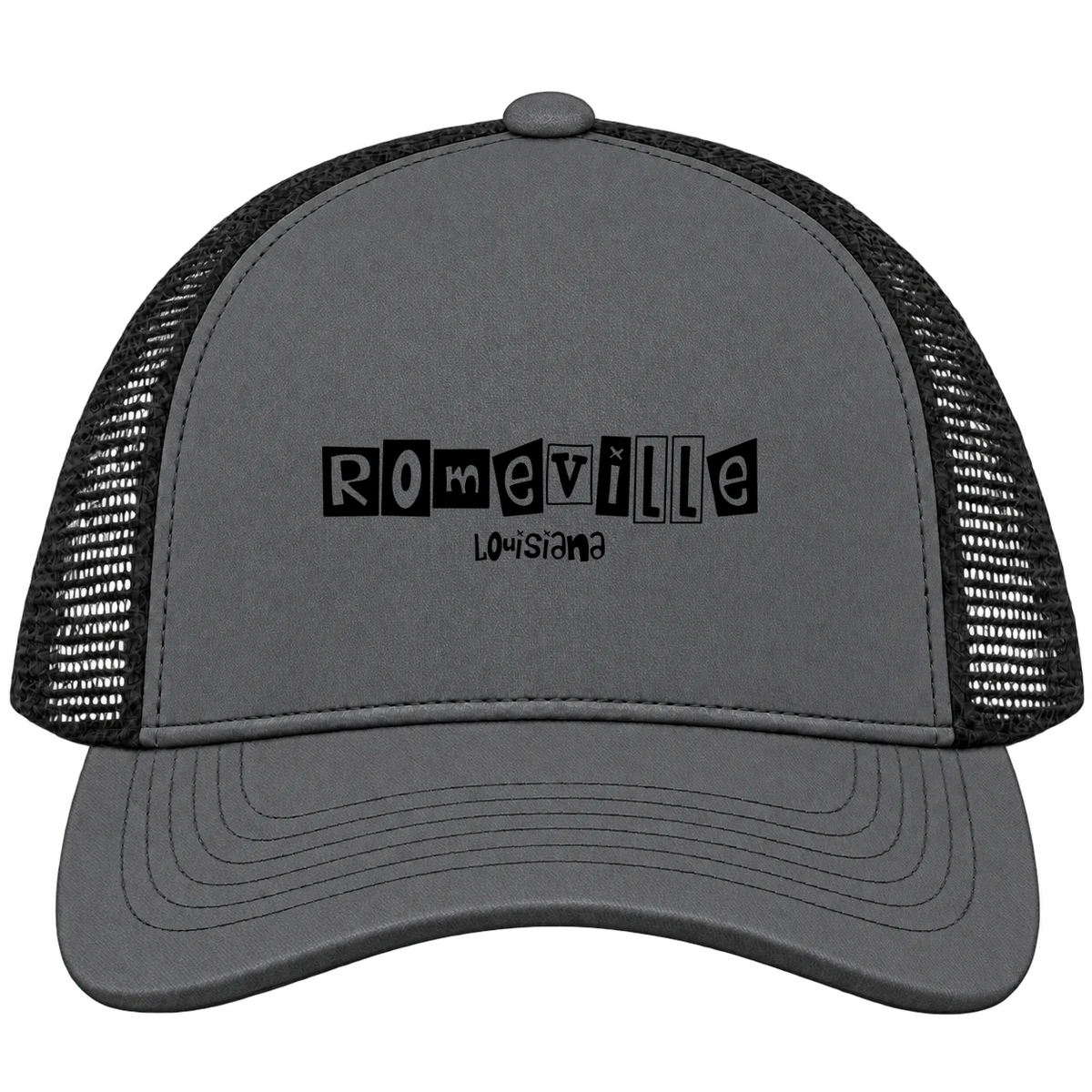 Romeville, Louisiana Hometown Trucker Cap