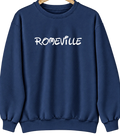Romeville, Louisiana Hometown Crewneck — Navy
