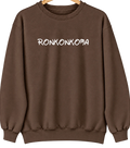 Ronkonkoma, New York Hometown Crewneck — Brown