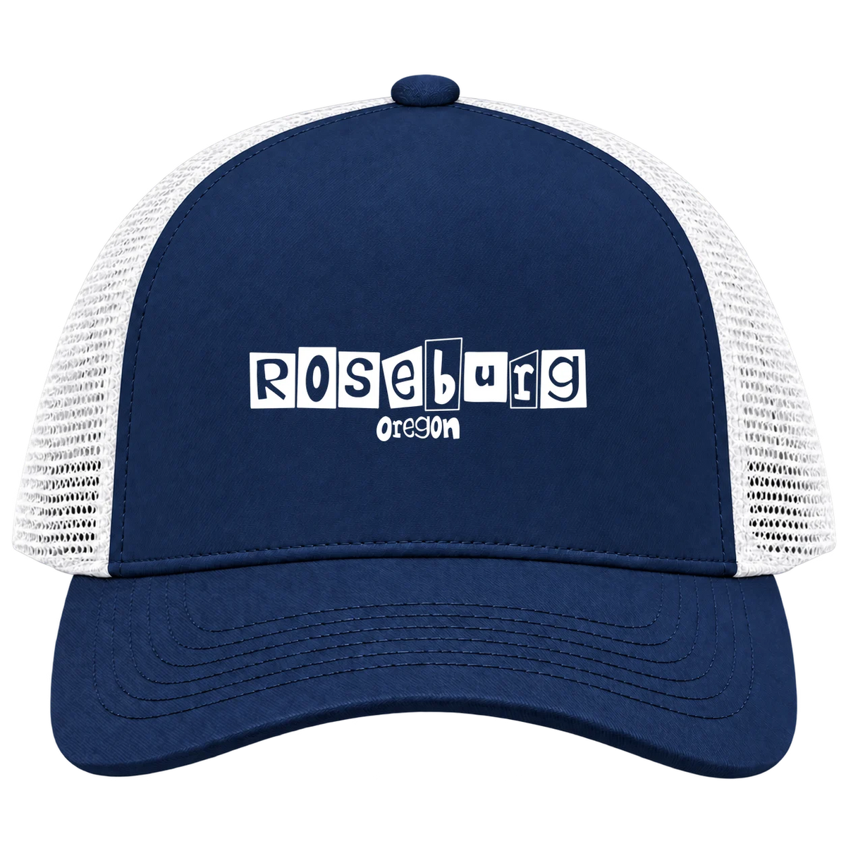 Roseburg, Oregon Hometown Trucker Cap