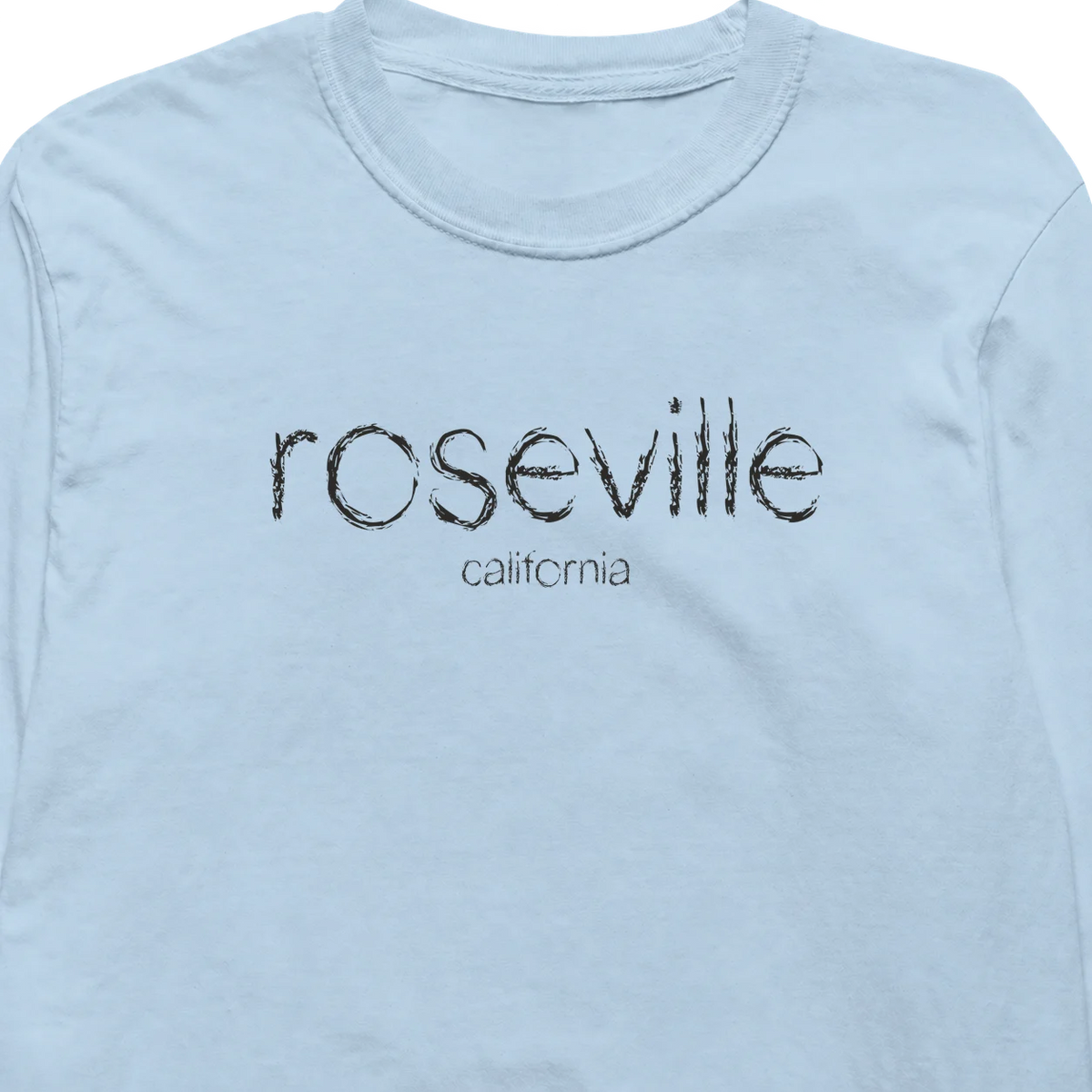 Roseville, California Hometown Long-Sleeve