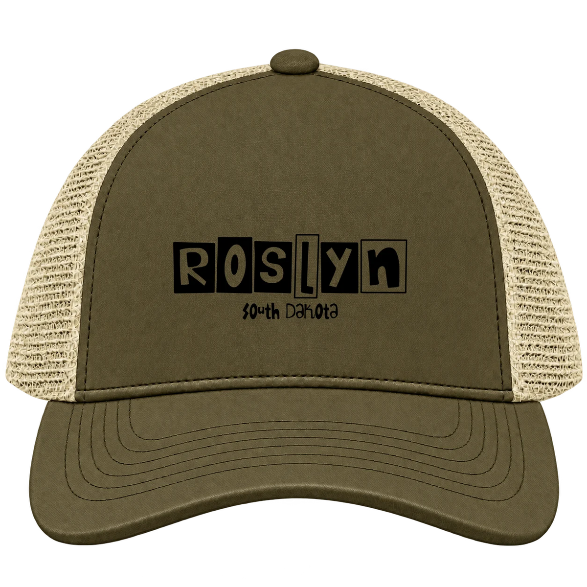 Roslyn, South Dakota Hometown Trucker Cap
