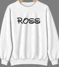 Ross, Ohio Hometown Crewneck — White