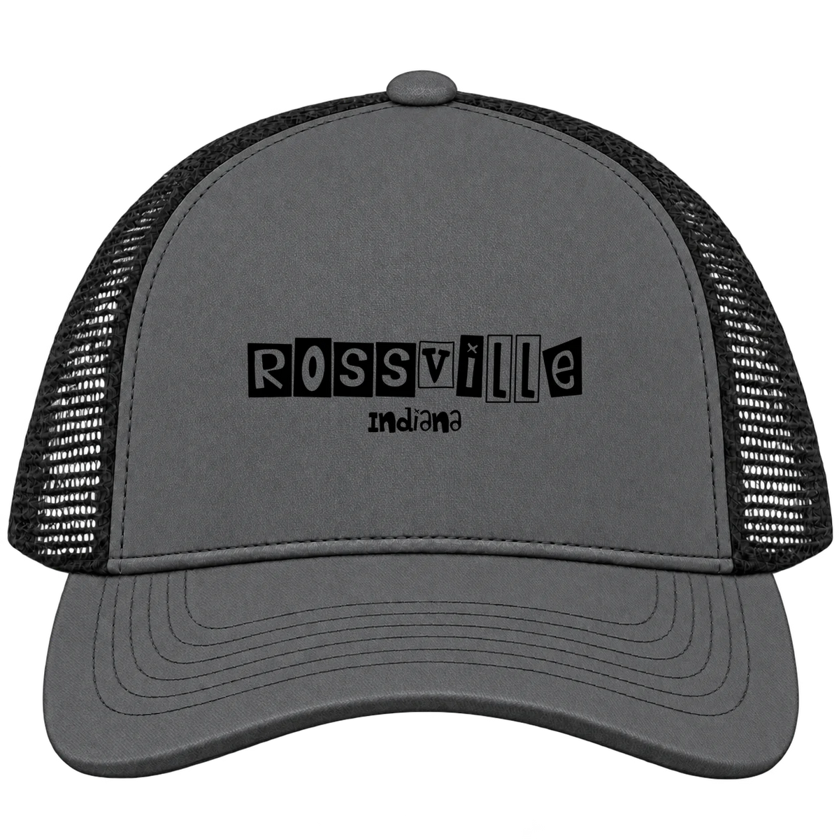 Rossville, Indiana Hometown Trucker Cap