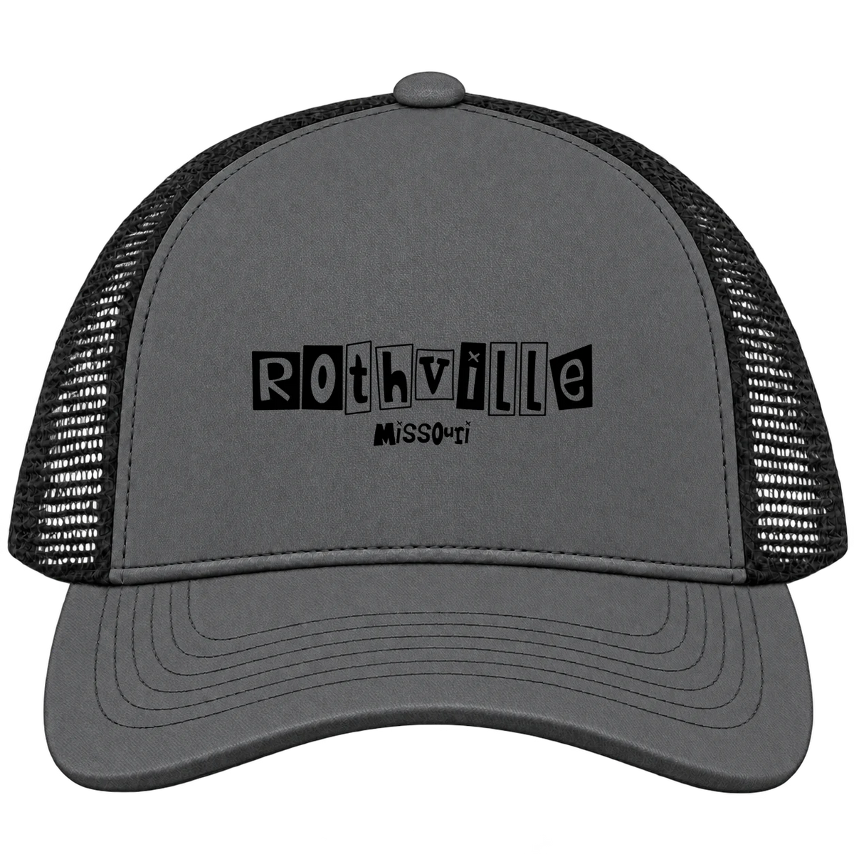Rothville, Missouri Hometown Trucker Cap