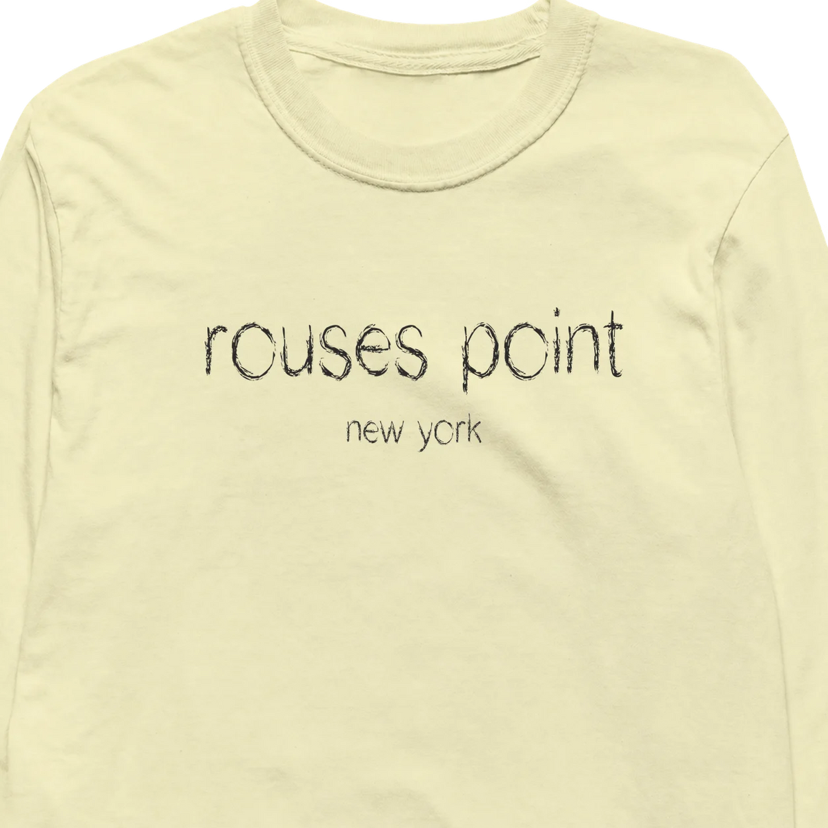 Rouses Point, New York Hometown Long-Sleeve