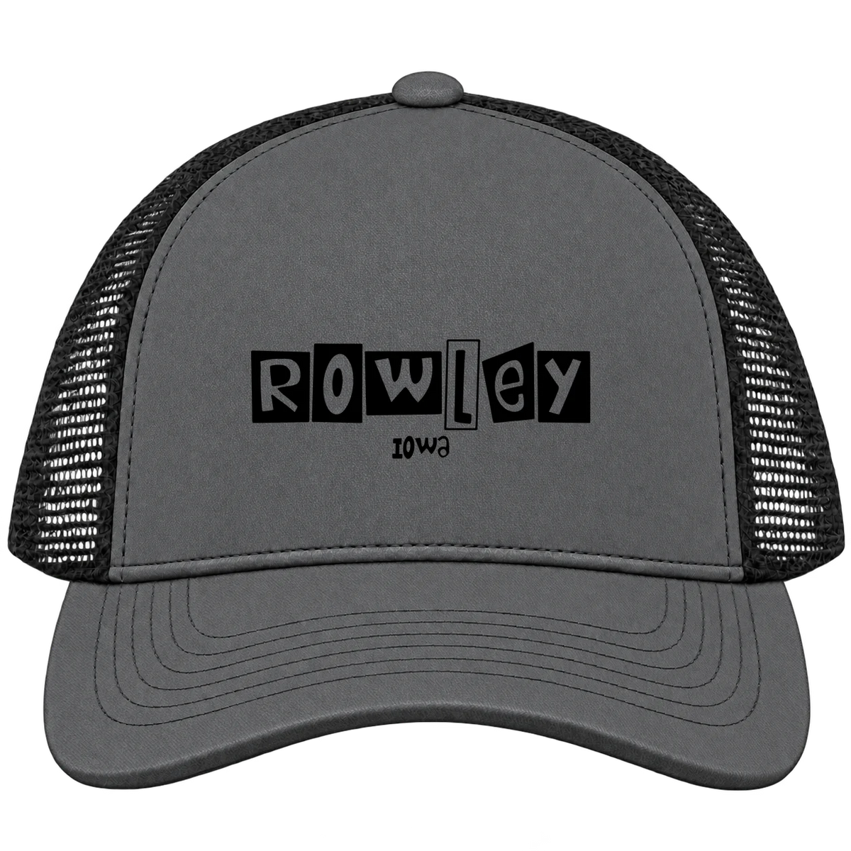 Rowley, Iowa Hometown Trucker Cap