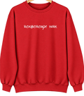 Roxborough Park, Colorado Hometown Crewneck — Red