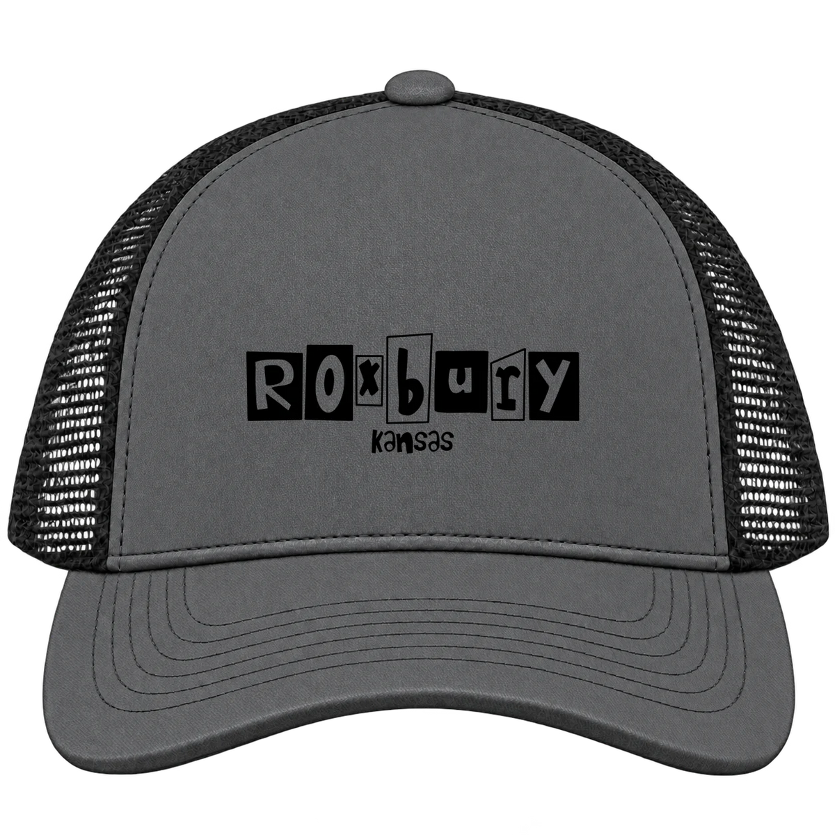 Roxbury, Kansas Hometown Trucker Cap