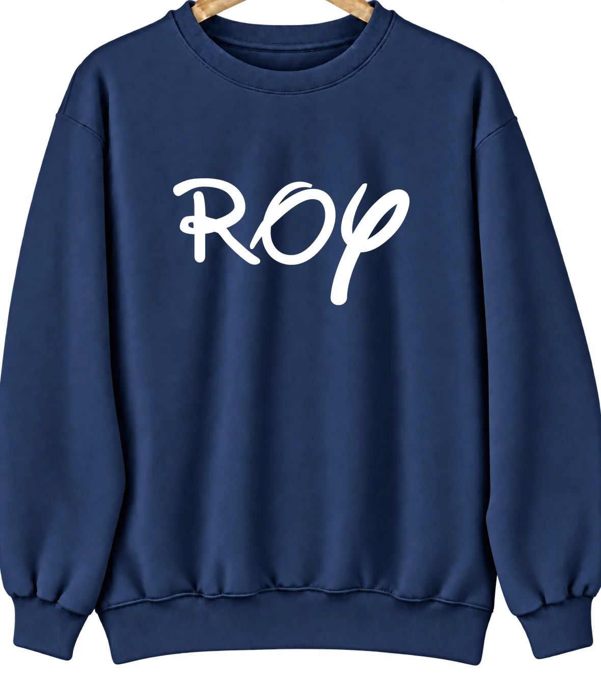 Roy, Washington Hometown Crewneck — Navy