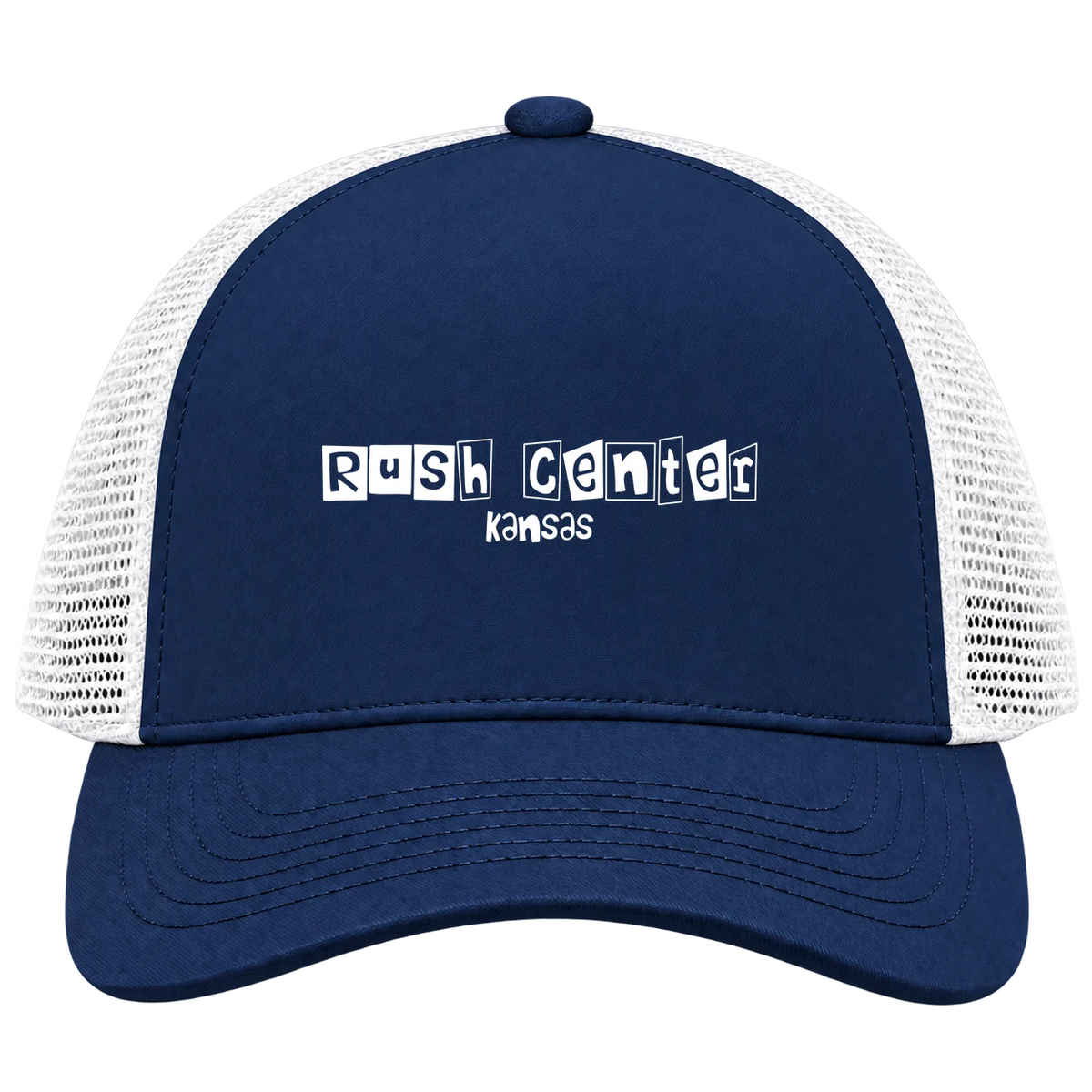 Rush Center, Kansas Hometown Trucker Cap