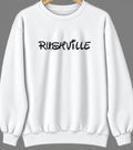 Rushville, Indiana Hometown Crewneck — White