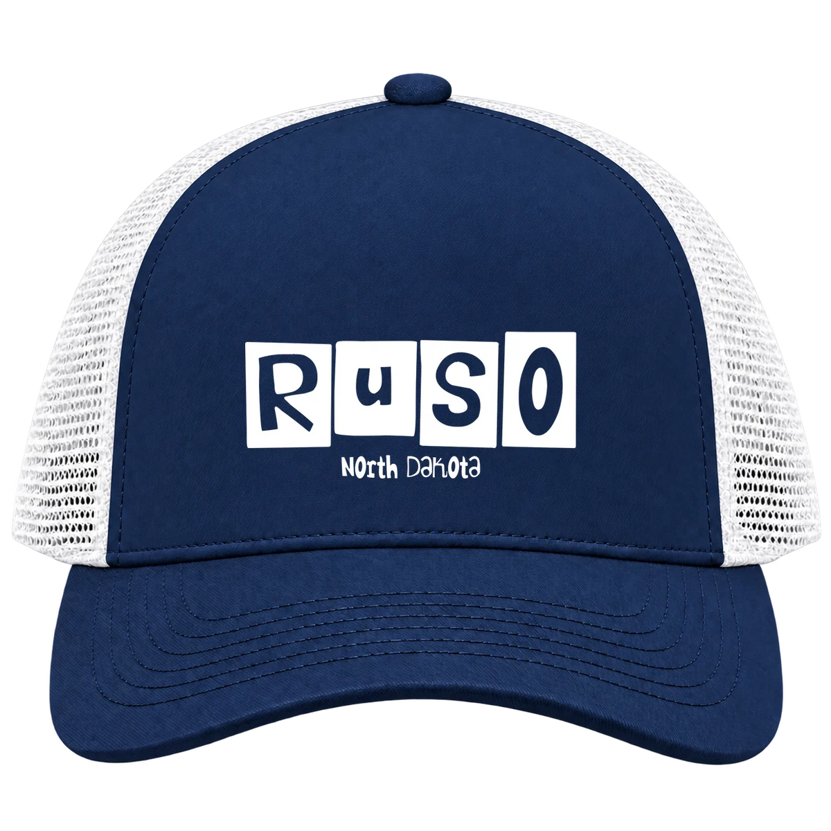 Ruso, North Dakota Hometown Trucker Cap