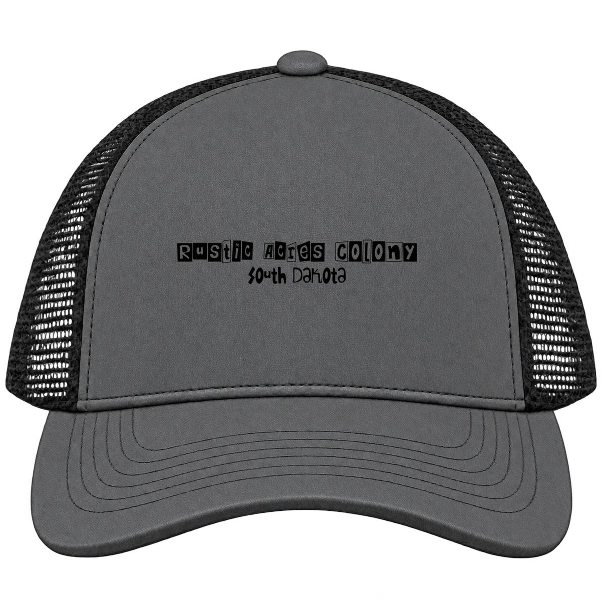 Rustic Acres Colony, South Dakota Hometown Trucker Cap