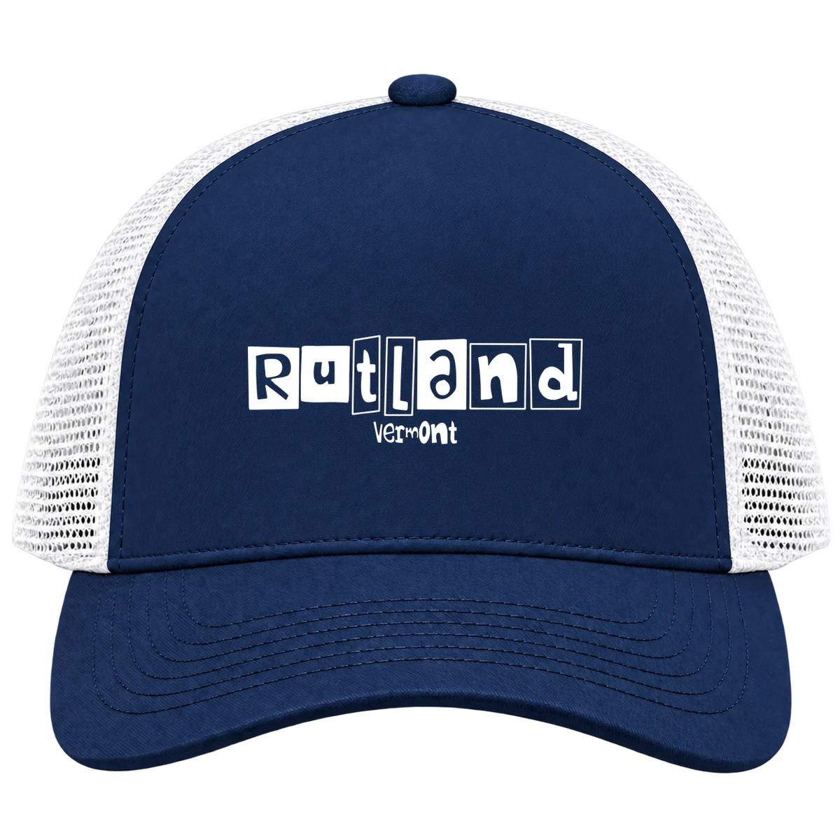 Rutland, Vermont Hometown Trucker Cap