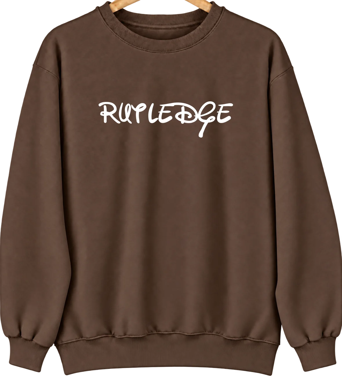 Rutledge, Pennsylvania Hometown Crewneck — Brown