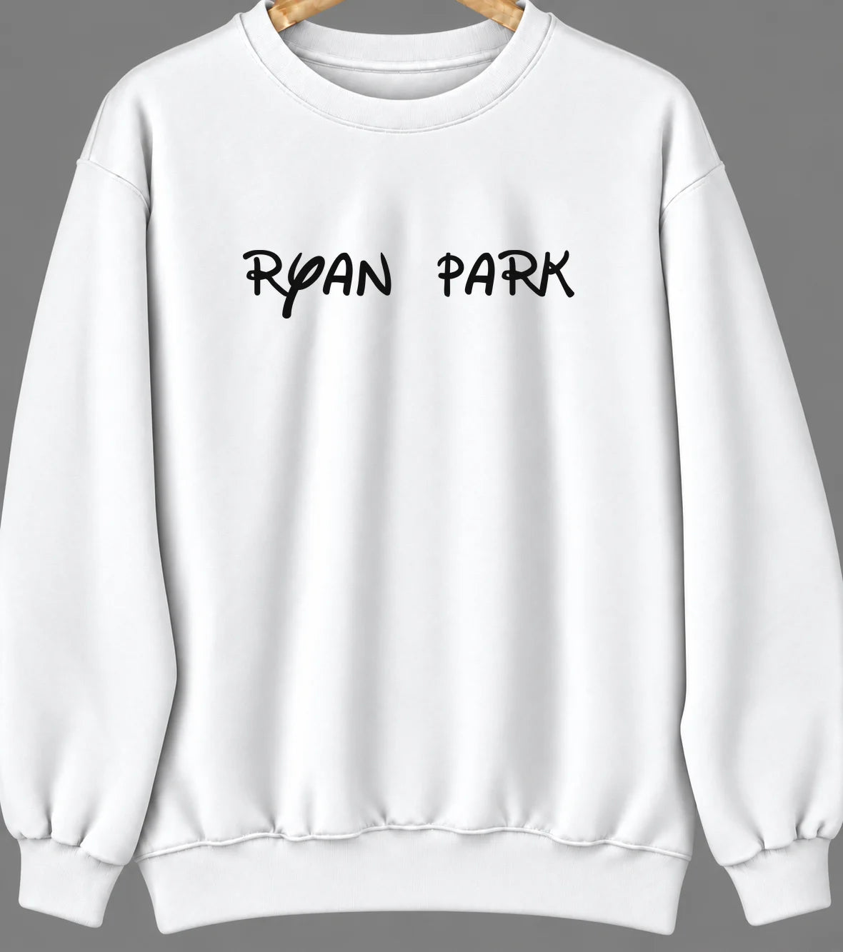 Ryan Park, Wyoming Hometown Crewneck — White