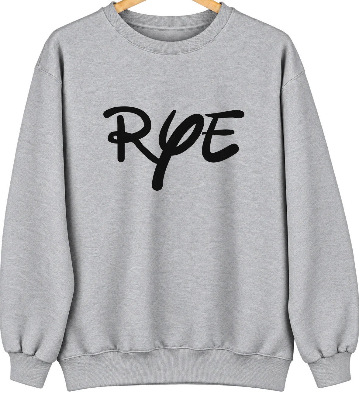 Rye, Colorado Hometown Crewneck — Sport Grey