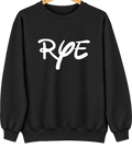 Rye, New York Hometown Crewneck — Black