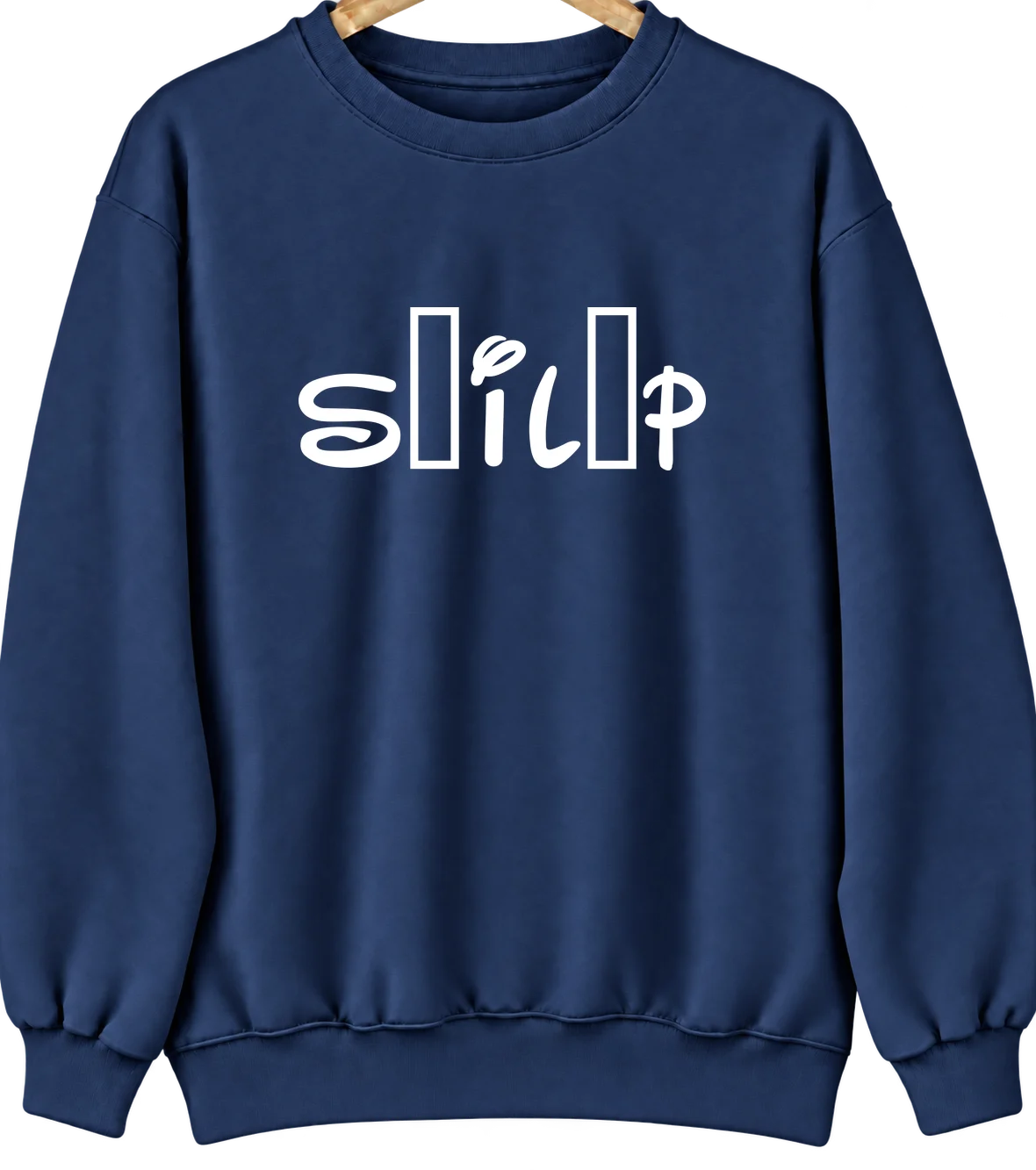 Sčilíp, Montana Hometown Crewneck — Navy