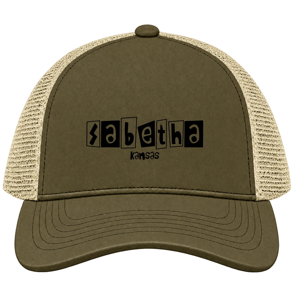 Sabetha, Kansas Hometown Trucker Cap