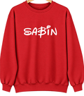 Sabin, Minnesota Hometown Crewneck — Red