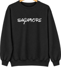 Sagamore, Massachusetts Hometown Crewneck — Black