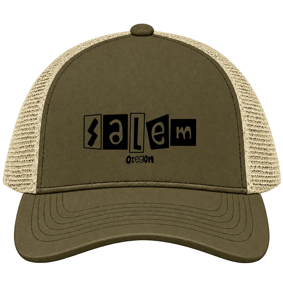 Salem, Oregon Hometown Trucker Cap