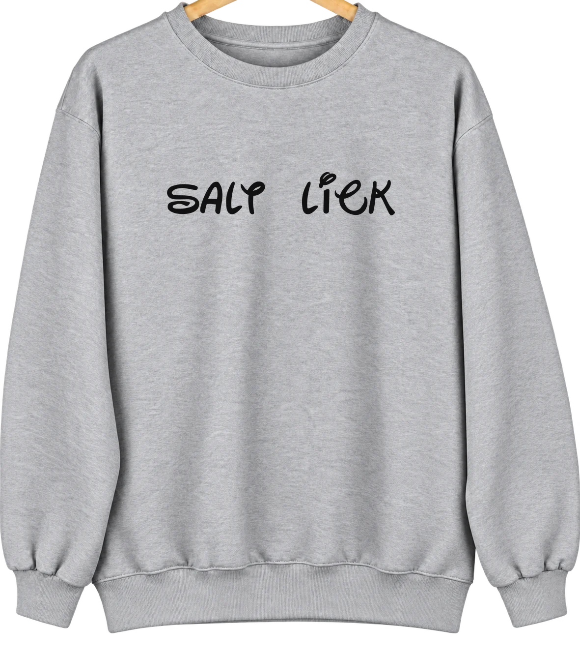 Salt Lick, Kentucky Hometown Crewneck — Sport Grey