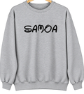 Samoa, California Hometown Crewneck — Sport Grey