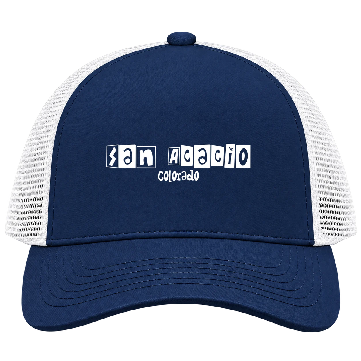 San Acacio, Colorado Hometown Trucker Cap