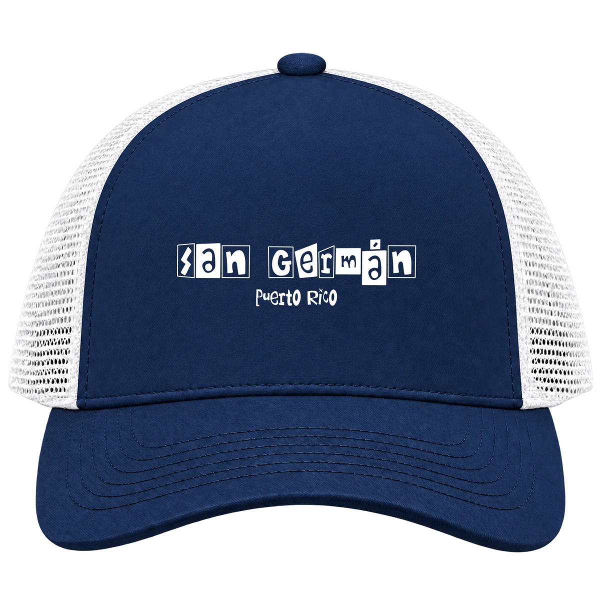 San Germán, Puerto Rico Hometown Trucker Cap
