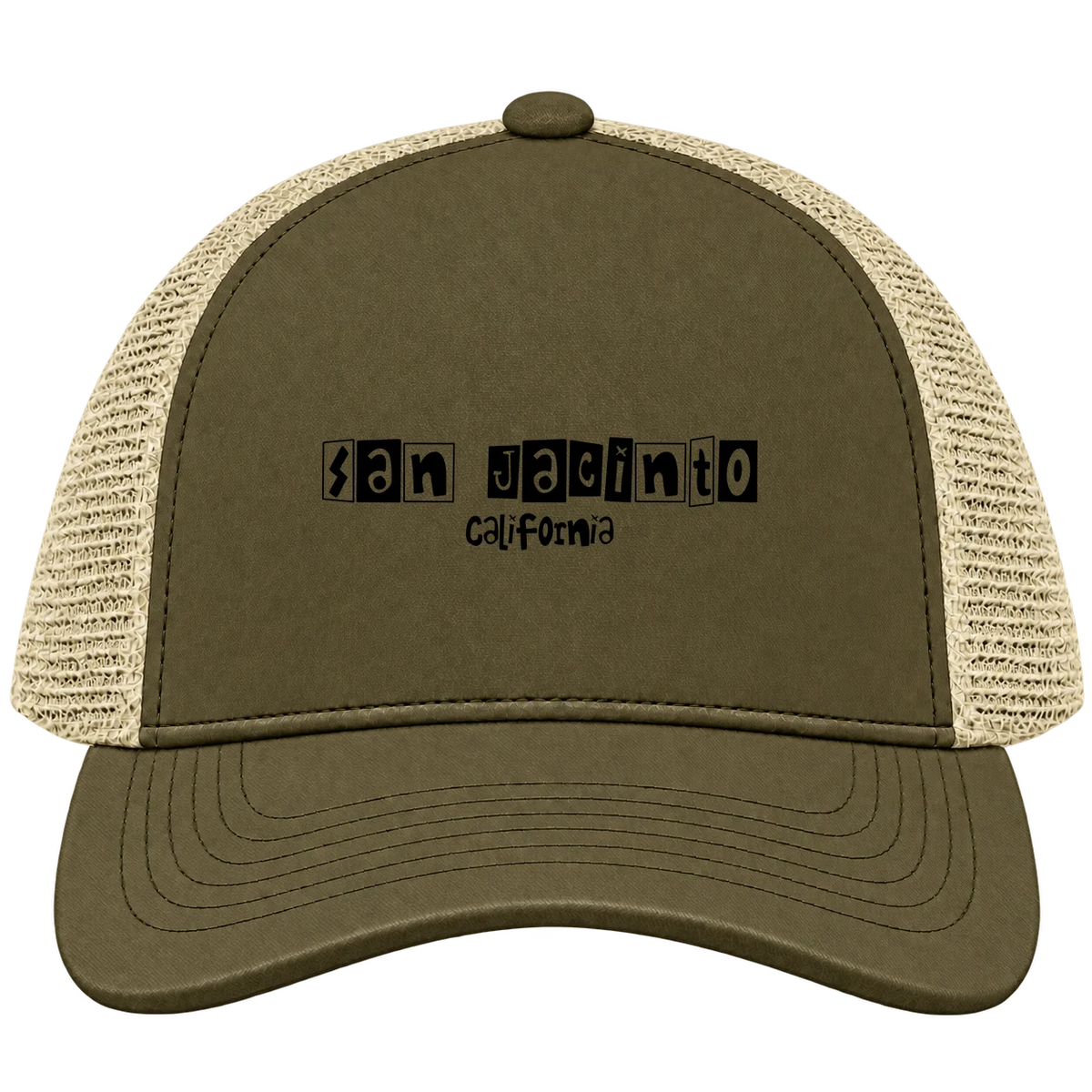 San Jacinto, California Hometown Trucker Cap