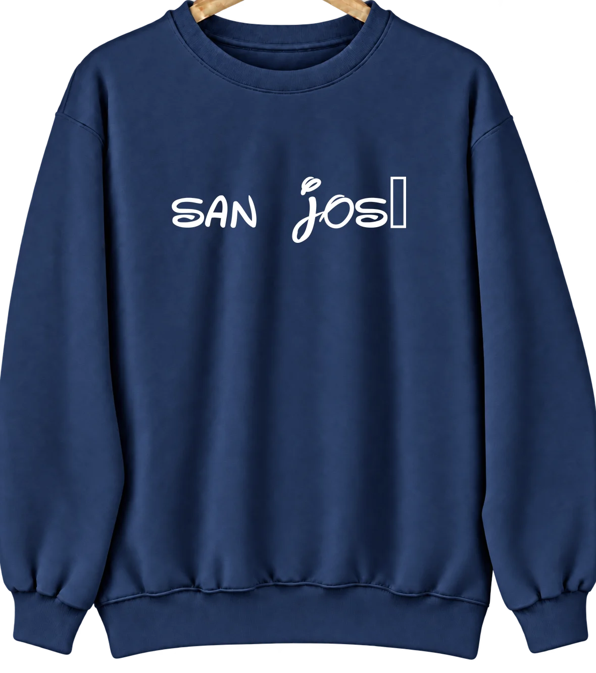 San José, Puerto Rico Hometown Crewneck — Navy