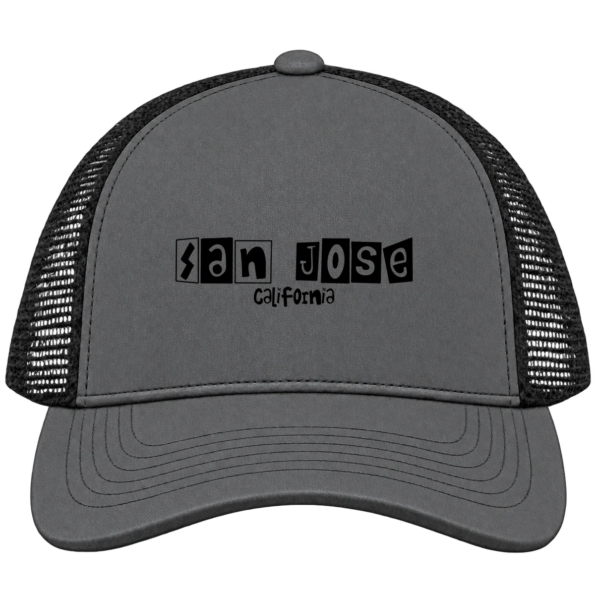 San Jose, California Hometown Trucker Cap