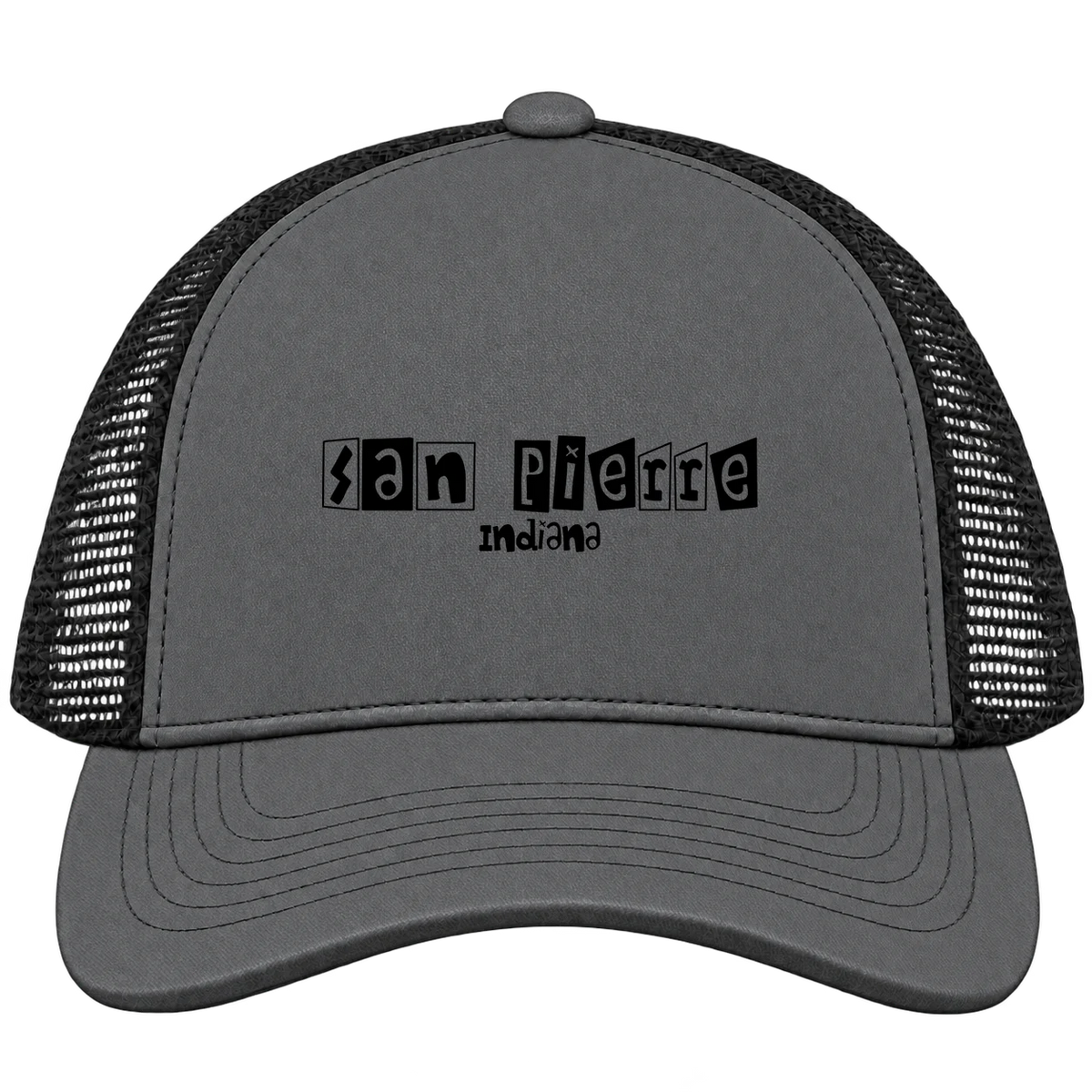 San Pierre, Indiana Hometown Trucker Cap