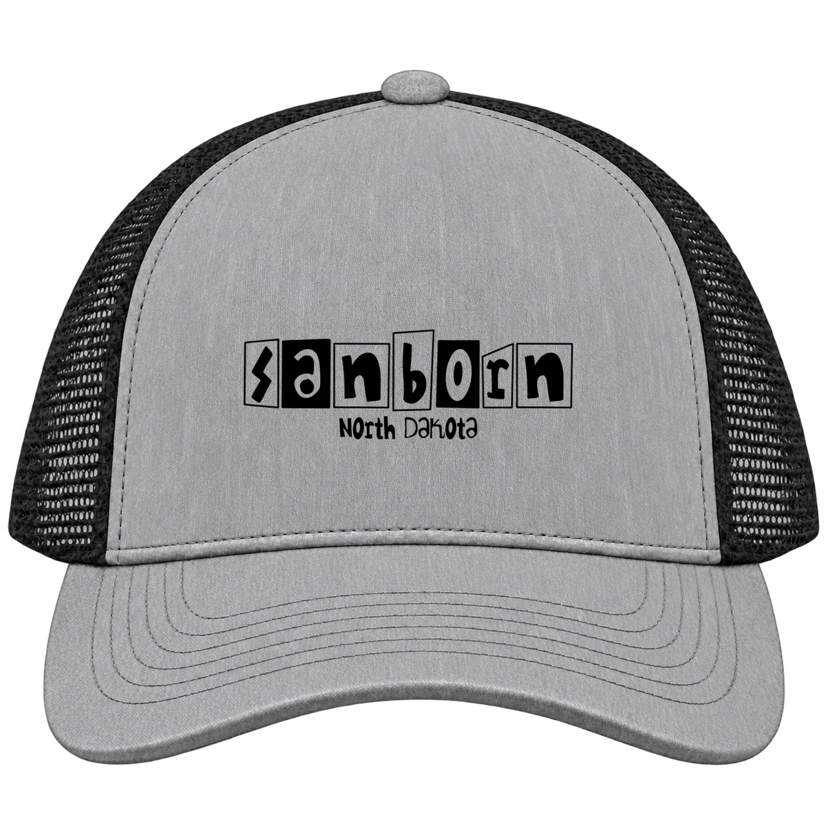 Sanborn, North Dakota Hometown Trucker Cap