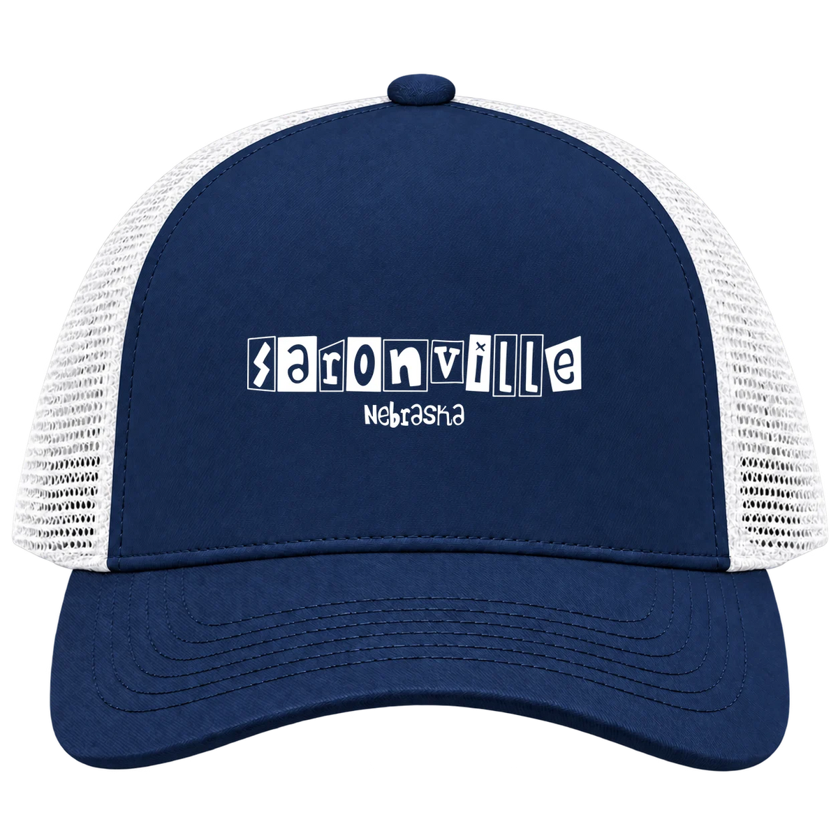 Saronville, Nebraska Hometown Trucker Cap