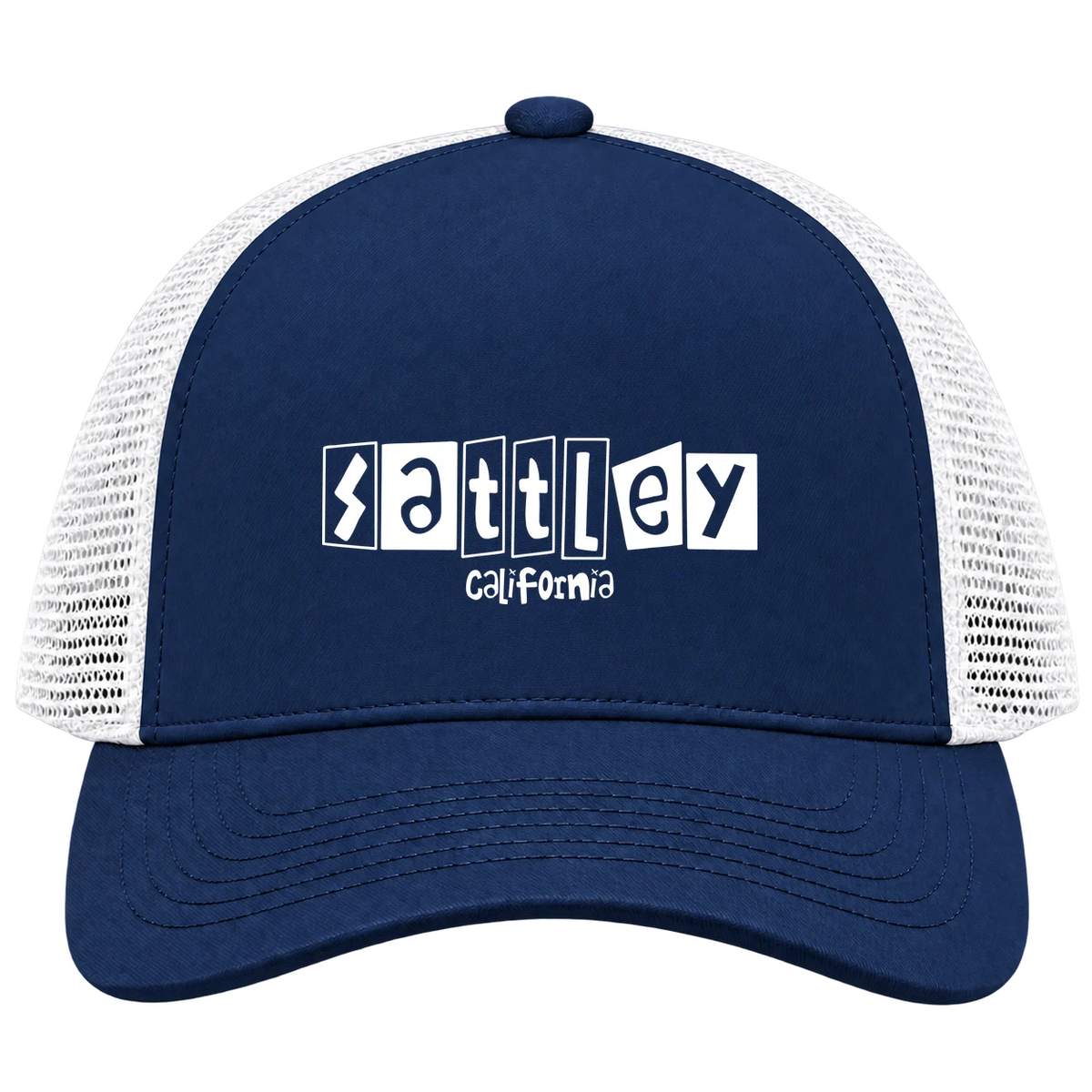 Sattley, California Hometown Trucker Cap