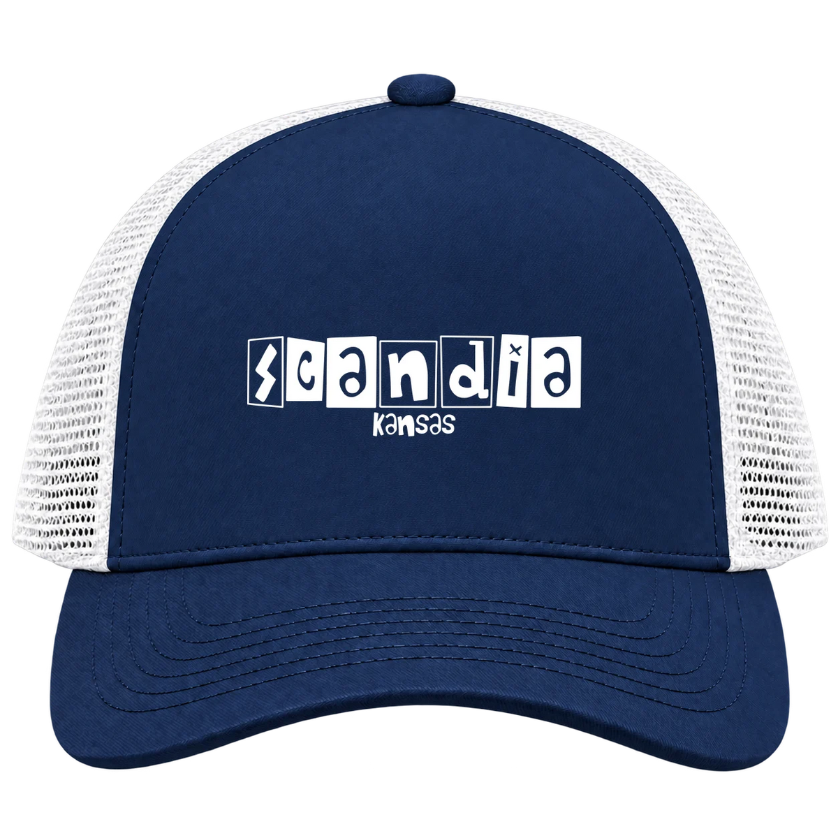 Scandia, Kansas Hometown Trucker Cap